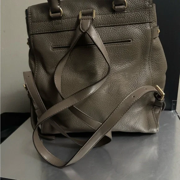 Michael Kor Pebbled Leather Backpack